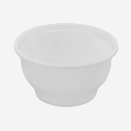 HD360 - 12oz PP White Round Bowl Base - Fit HDL120