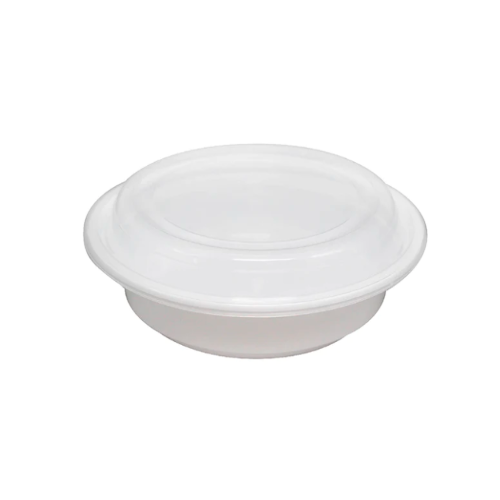 LRR24 - LRR24 24oz White Round Container