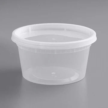 SH08 - 8oz Deli Container Set with hole