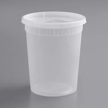 SH32 - 32oz Deli Container with Hole - Set