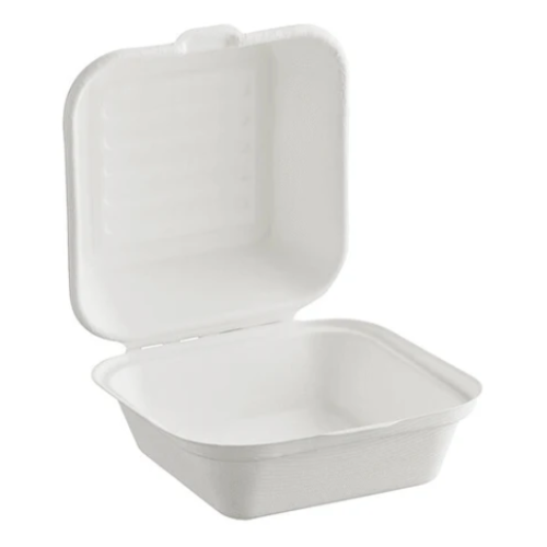 EPS51 - 5inch Sugarcane Clamshell Container