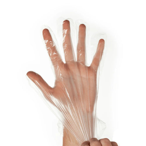 K137M - Disposable Poly Gloves (Medium)