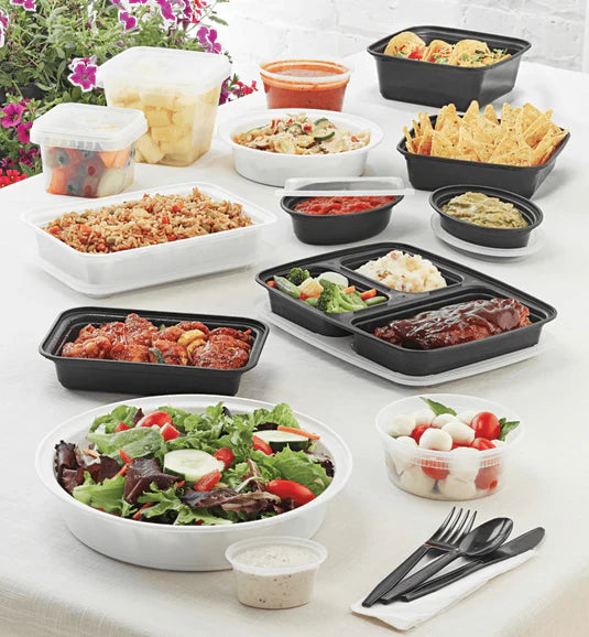 Round Container - Plastic