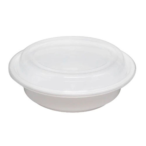 LRR-32 - 32oz White Round Container