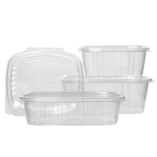 OME-12ST 12oz PET ANTI-FOG PLASTIC TAMPER EVIDENT CONTAINER