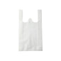 T12W - Large White Non-Woven T-Shirt Bag