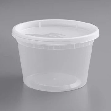 SC12 - 12oz Clear Deli Container - Set