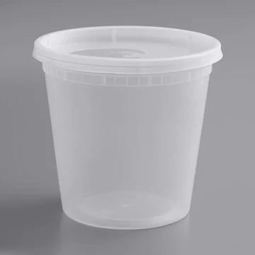 SC16 - 16oz Clear Deli Container - Set