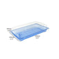 AT09 - 09 Clear Blue Sushi Tray - Set