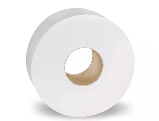 JBTT2P-12 - 2ply Jumbo Toilet Tissue 1000' - 12 Rolls