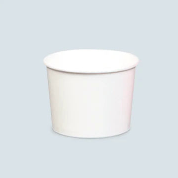 WPB10 - 10oz White Paper Bowl Base 90mm - Fit WPBL090