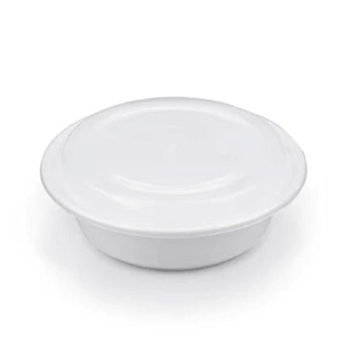 NB38SET - 38oz White Plastic Bowl - Set
